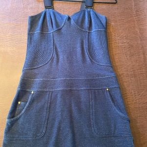Juicy Couture dark blue mini dress